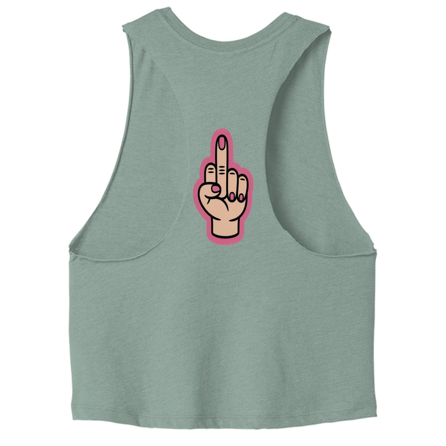 Heather Dusty Blue - BACK