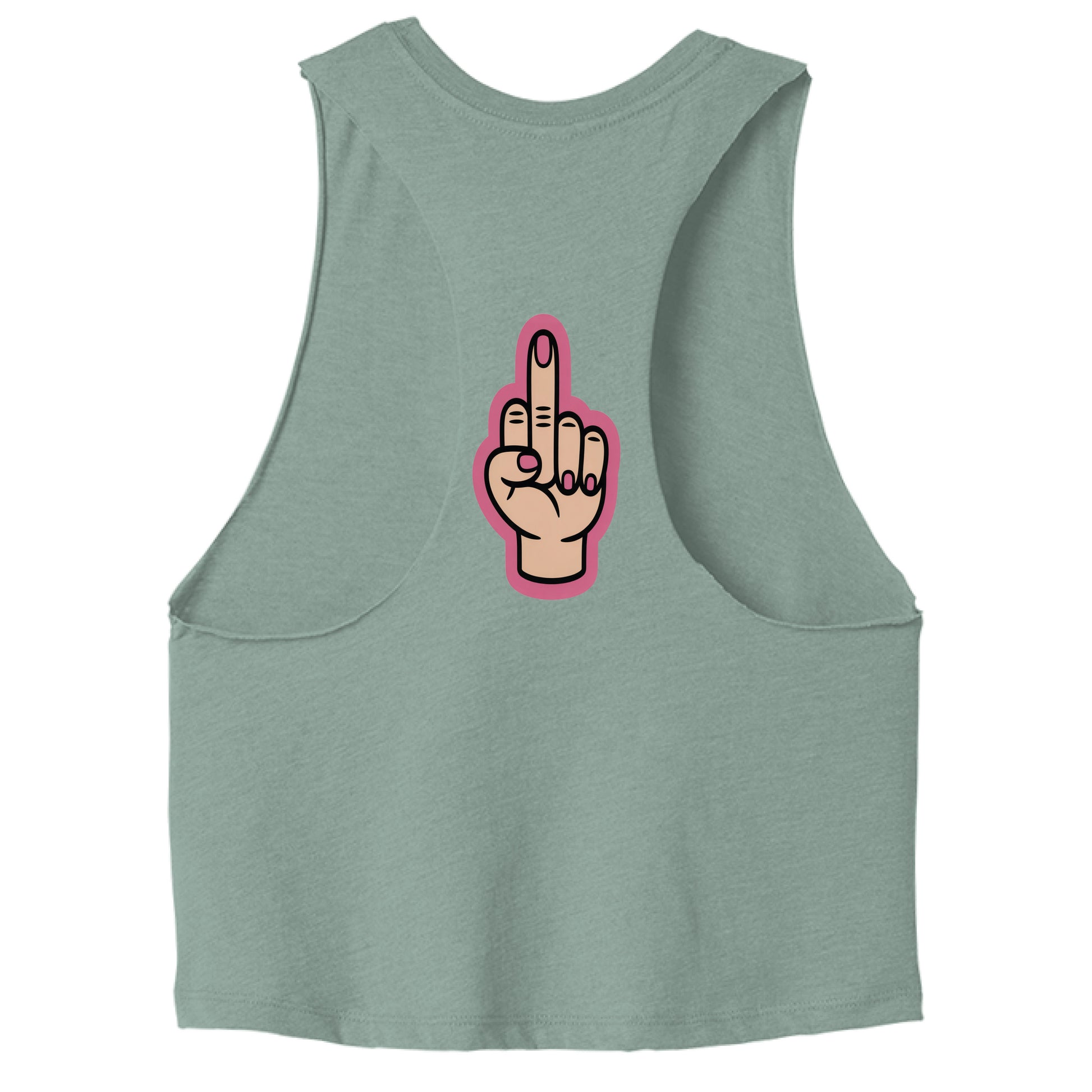 Heather Dusty Blue - BACK