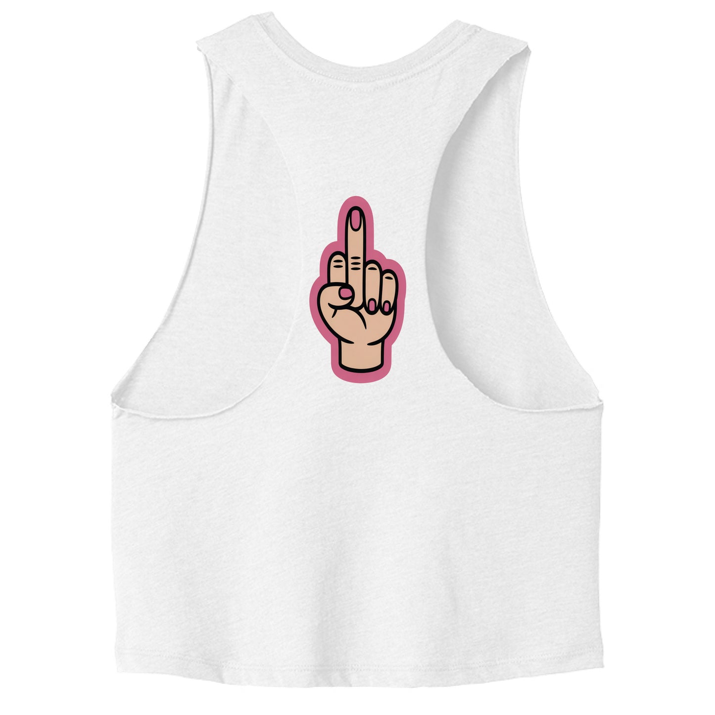 SLD WHT BLEND - BACK