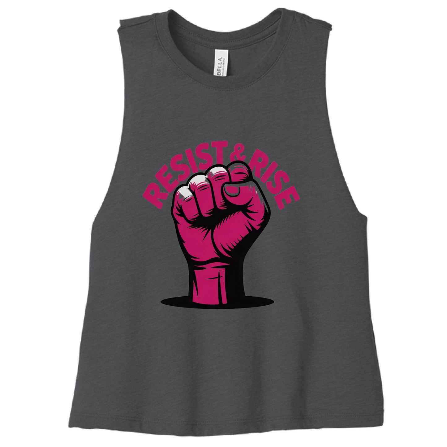 DARK GRY HEATHER - FRONT