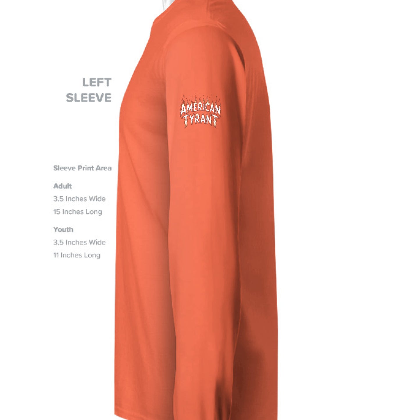 Brite Orange - SLEEVE_LEFT