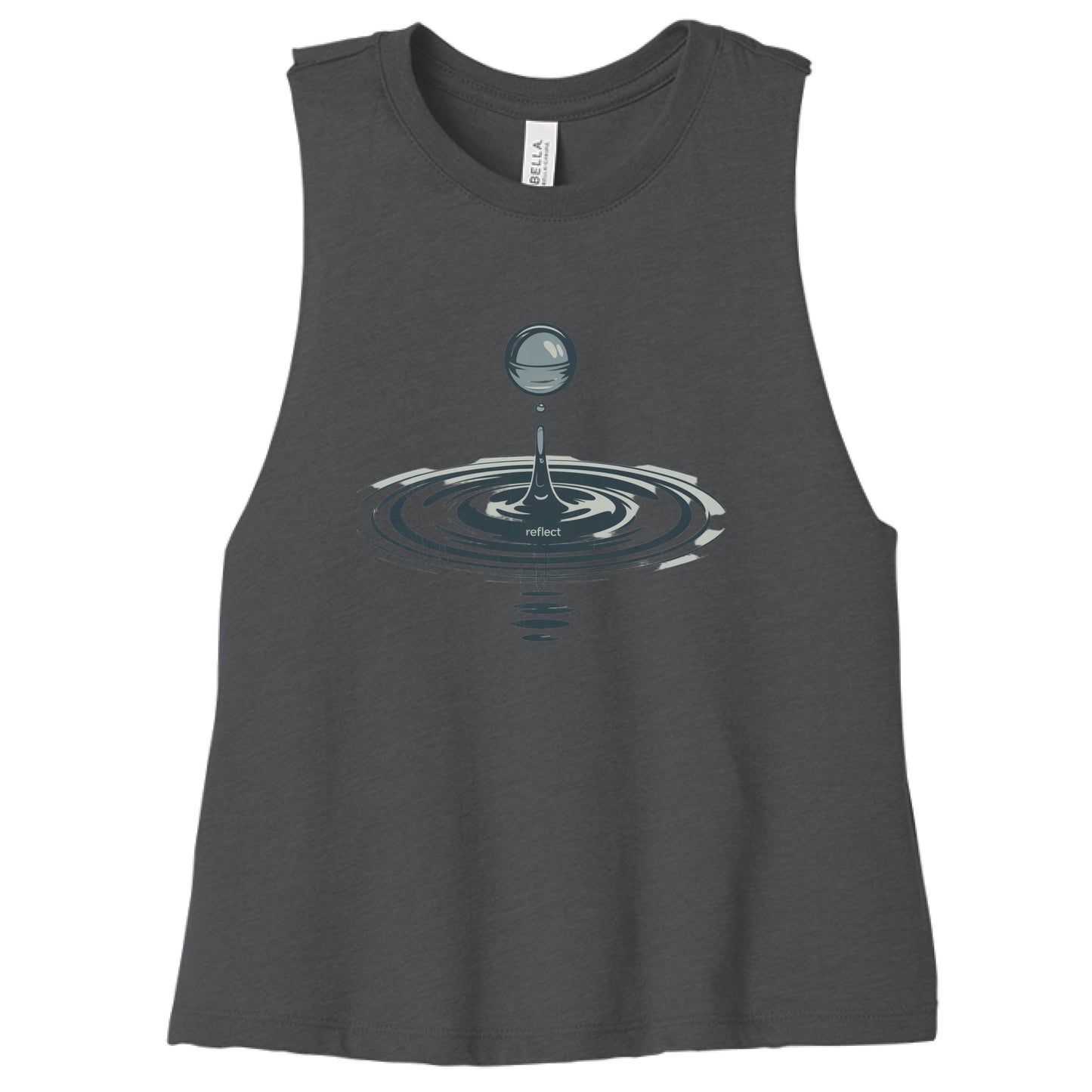 DARK GRY HEATHER - FRONT