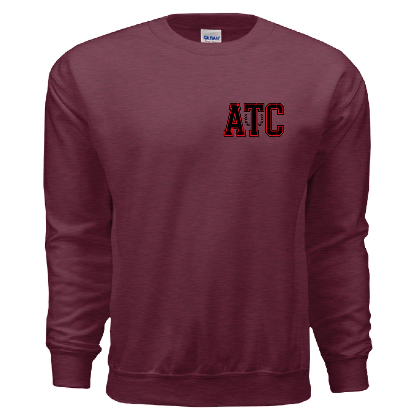 Heather Sport Dark Maroon - FRONT