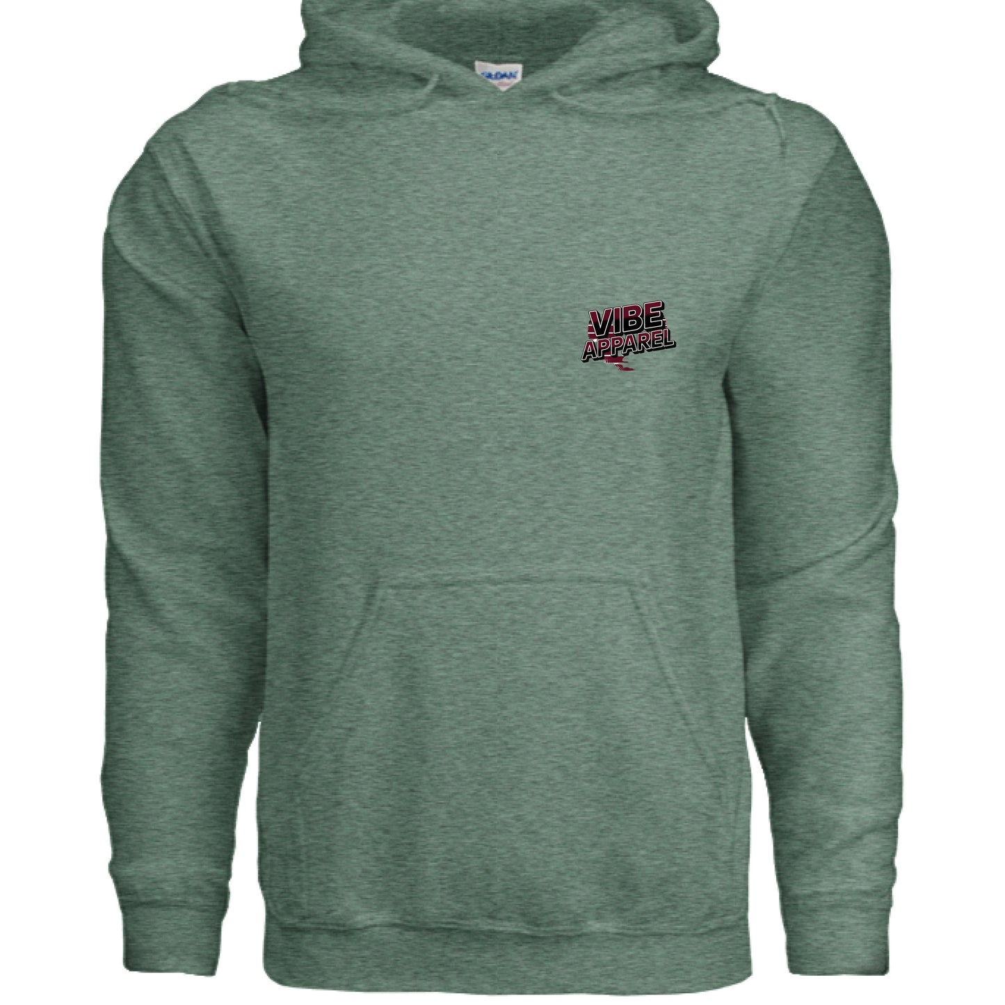 Heather Sport Dark Green - FRONT