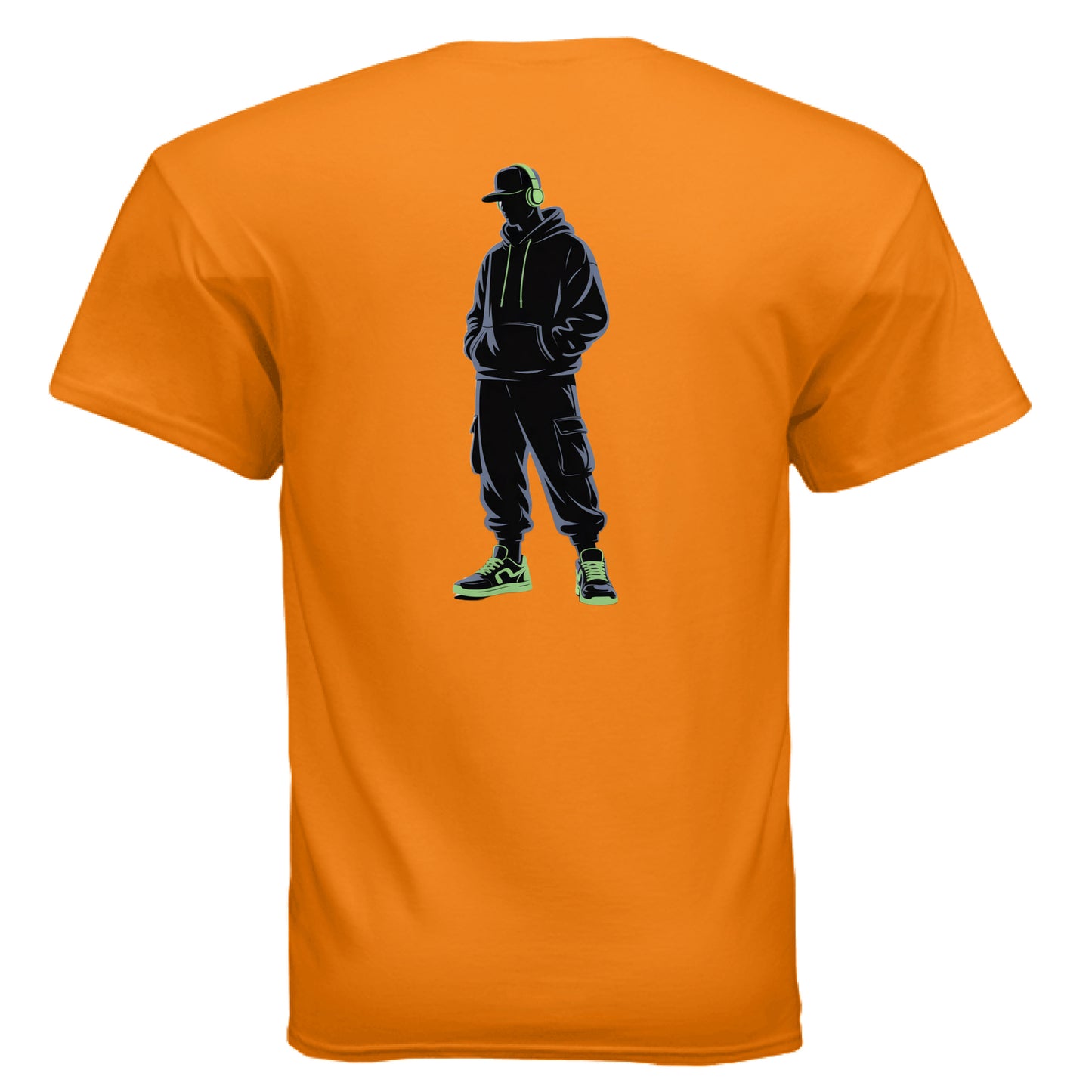 SAFETY ORANGE - BACK